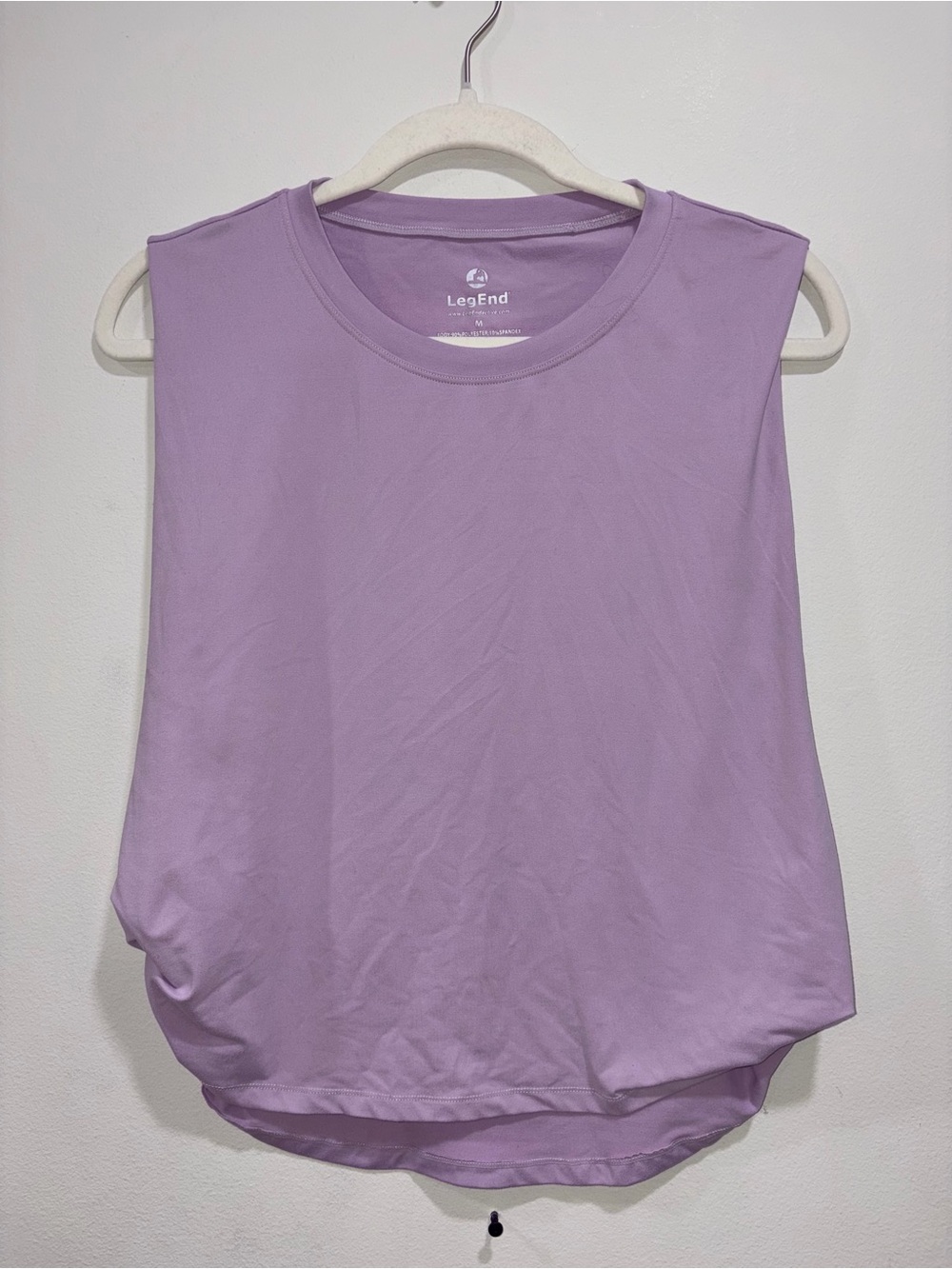 LegEnd Lavender Sleeveless Muscle Tee